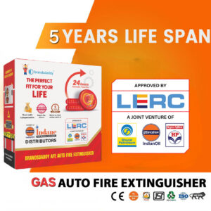Gas auto fire extinguisher