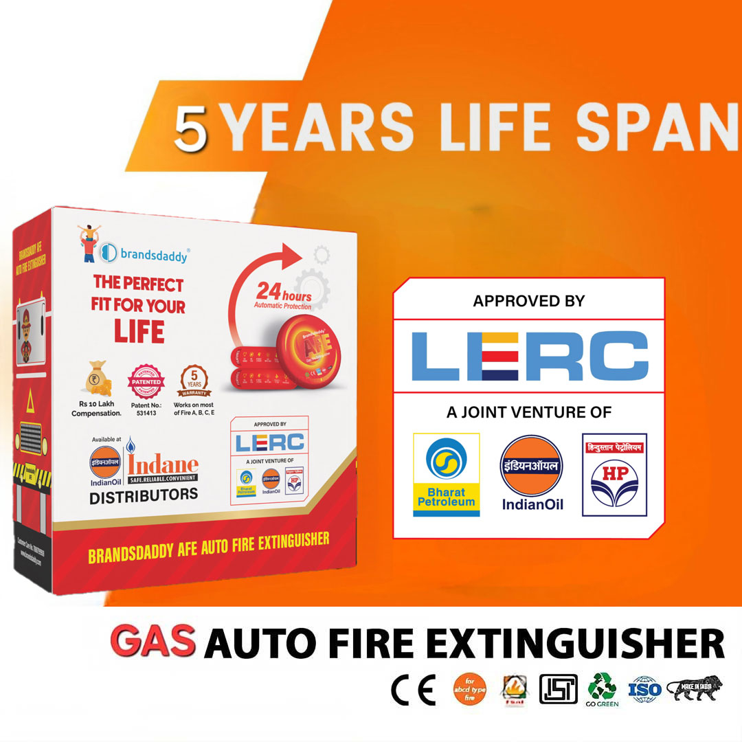Gas auto fire extinguisher